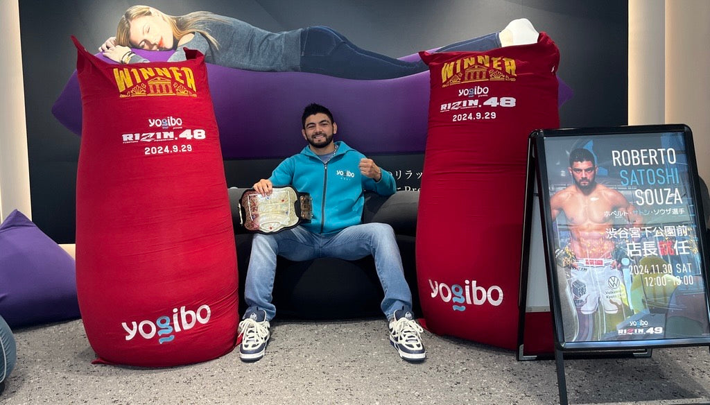 公式】ホベルト・サトシ・ソウザ選手、1日店長イベントを実施
