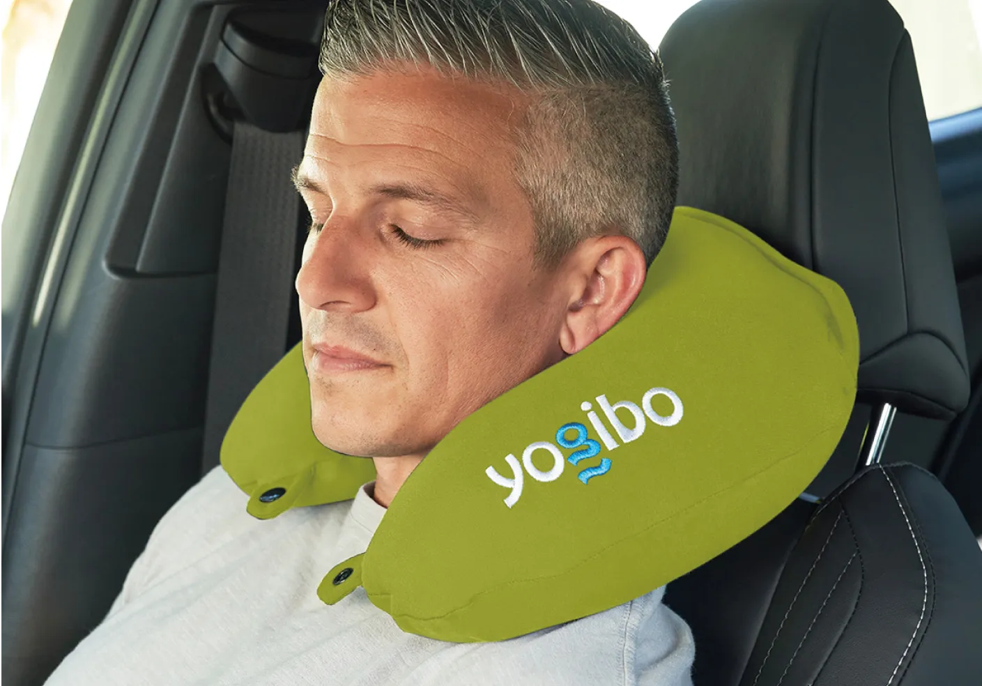 Yogibo Neck Pillow Logo