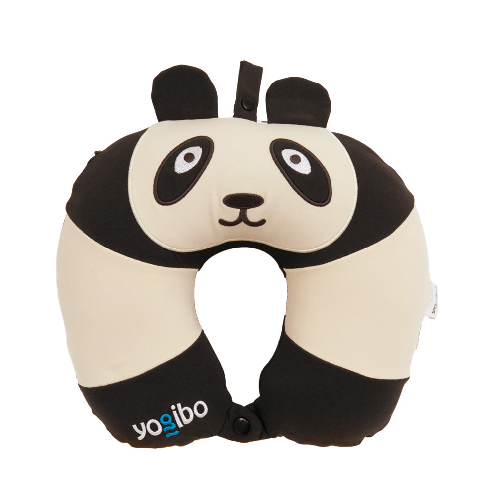 Yogibo Neck Pillow Logo Panda - ヨギボー ネックピロー ロゴ パンダ