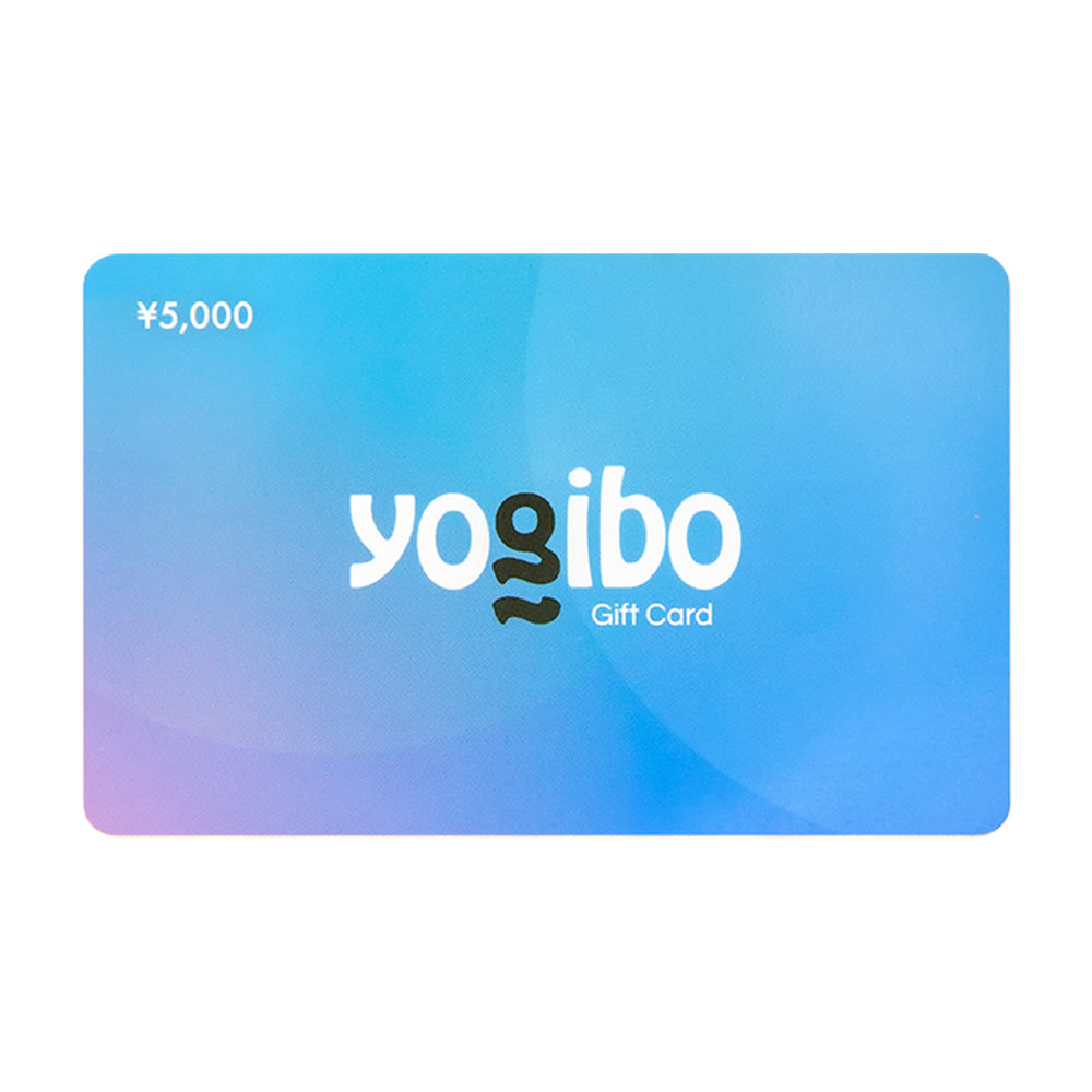 yogibo ﾖｷﾞﾎﾞｰ gift card ｷﾞﾌﾄ