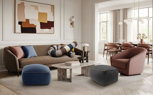 ソファにオットマンは必要？組み合わせ方とおすすめモデルを解説