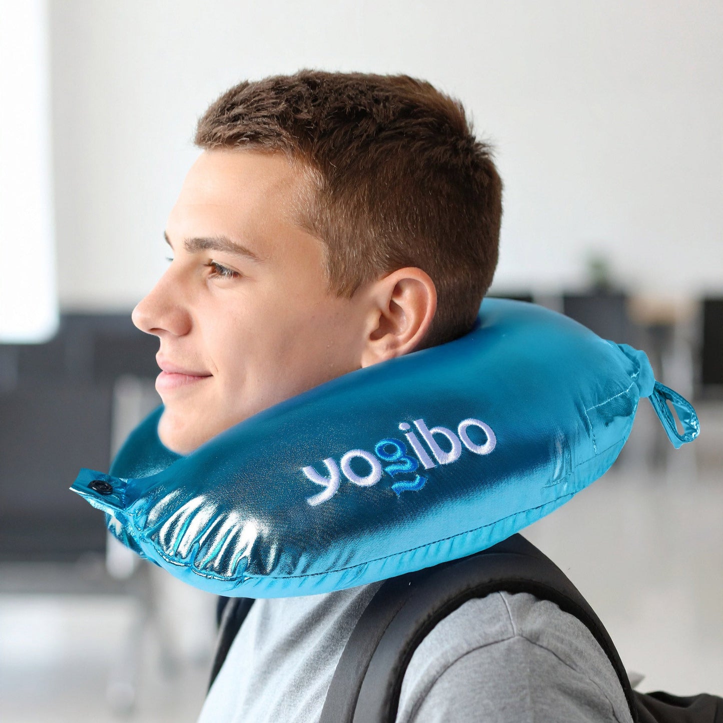 Yogibo Neck Pillow Logo Prism Edition