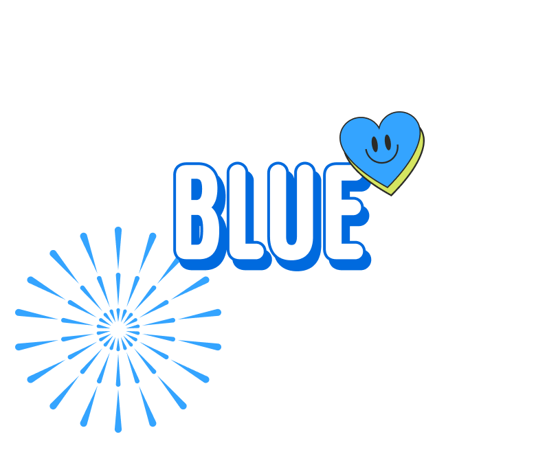BLUE