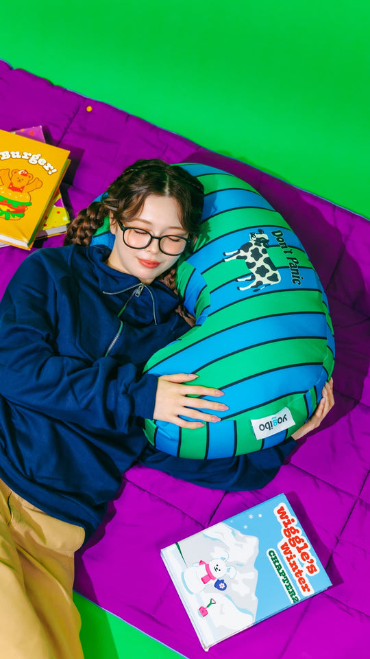 Mega Moon Pillow Don't Panic