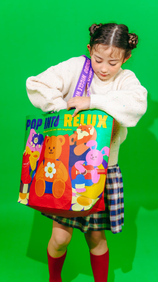 リユーザブルショッパー wigglewiggle Designs