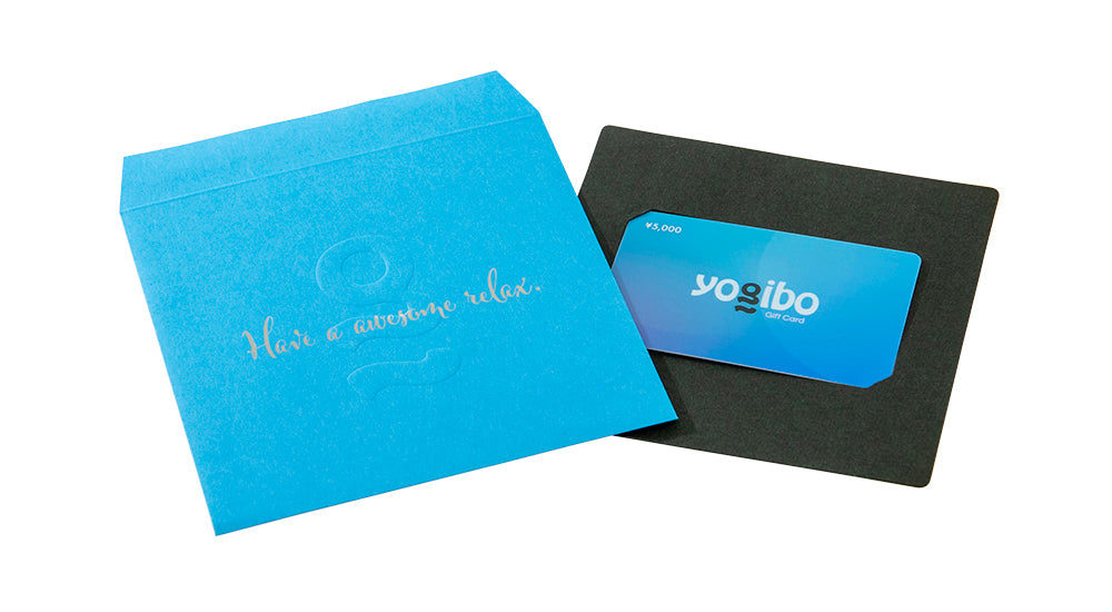 公式】Yogibo ギフトカード（5,000円）【日時指定不可】 | Yogibo公式