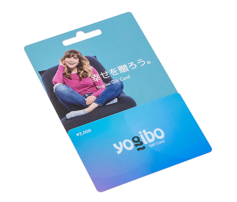 公式】Yogibo ギフトカード（5,000円）【日時指定不可】 | Yogibo公式