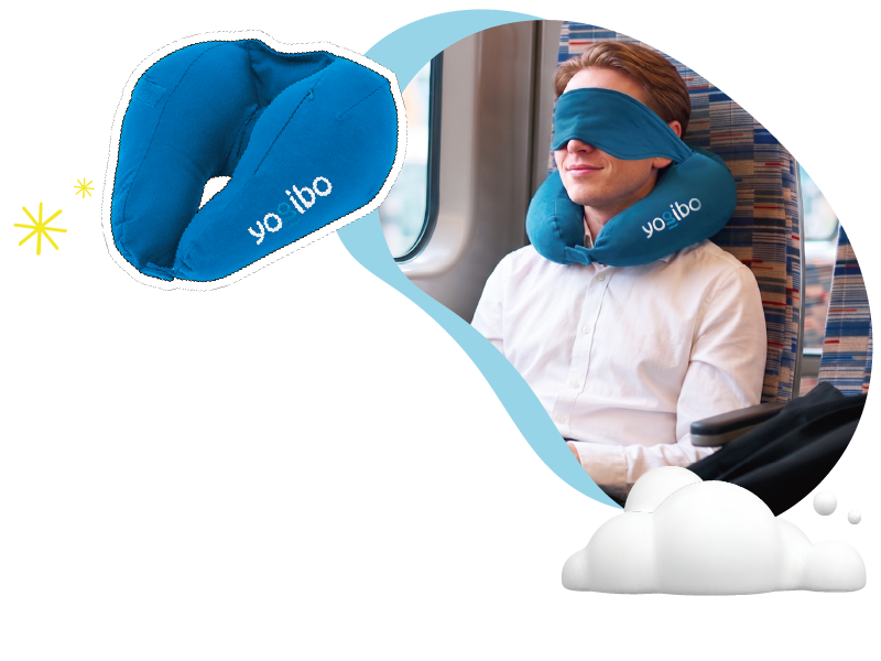 Yogibo Neck Pillow X Logo