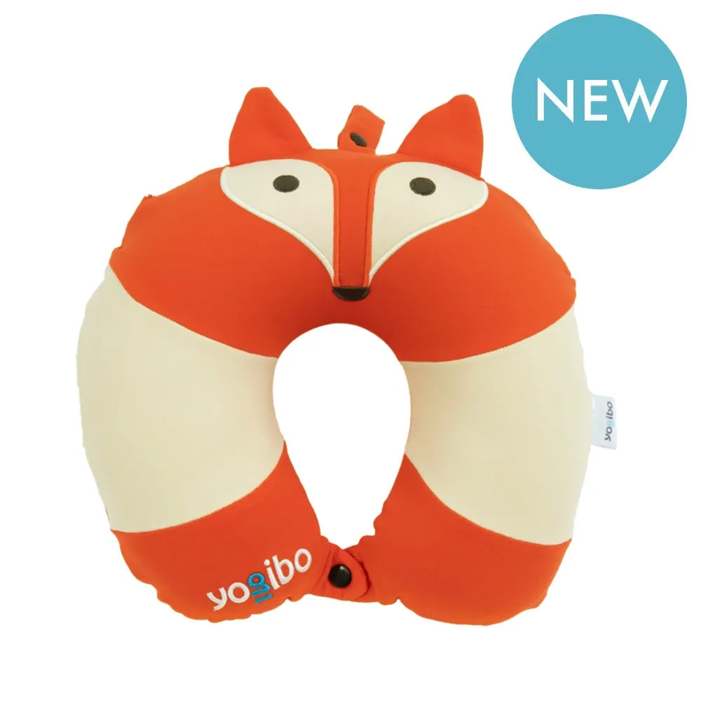 Yogibo Neck Pillow Logo Fox - ヨギボー ネックピロー ロゴ フォックス（フェストゥス）【1～3営業日以内に発送】