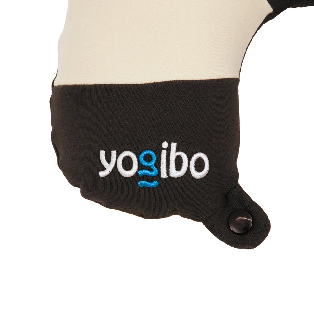 Yogibo Neck Pillow Logo Panda - ヨギボー ネックピロー ロゴ パンダ（シェルビー）【1～3営業日以内に発送】