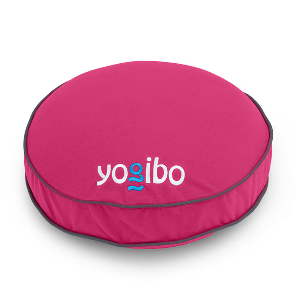 Yogibo Round Pillow Logo （ヨギボー ラウンド ピロー ロゴ） /ピンク