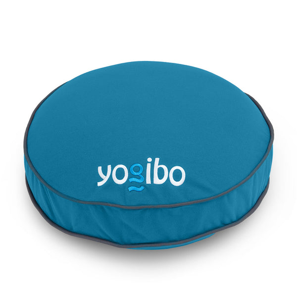 Yogibo Round Pillow Logo （ヨギボー ラウンド ピロー ロゴ） /アクアブルー