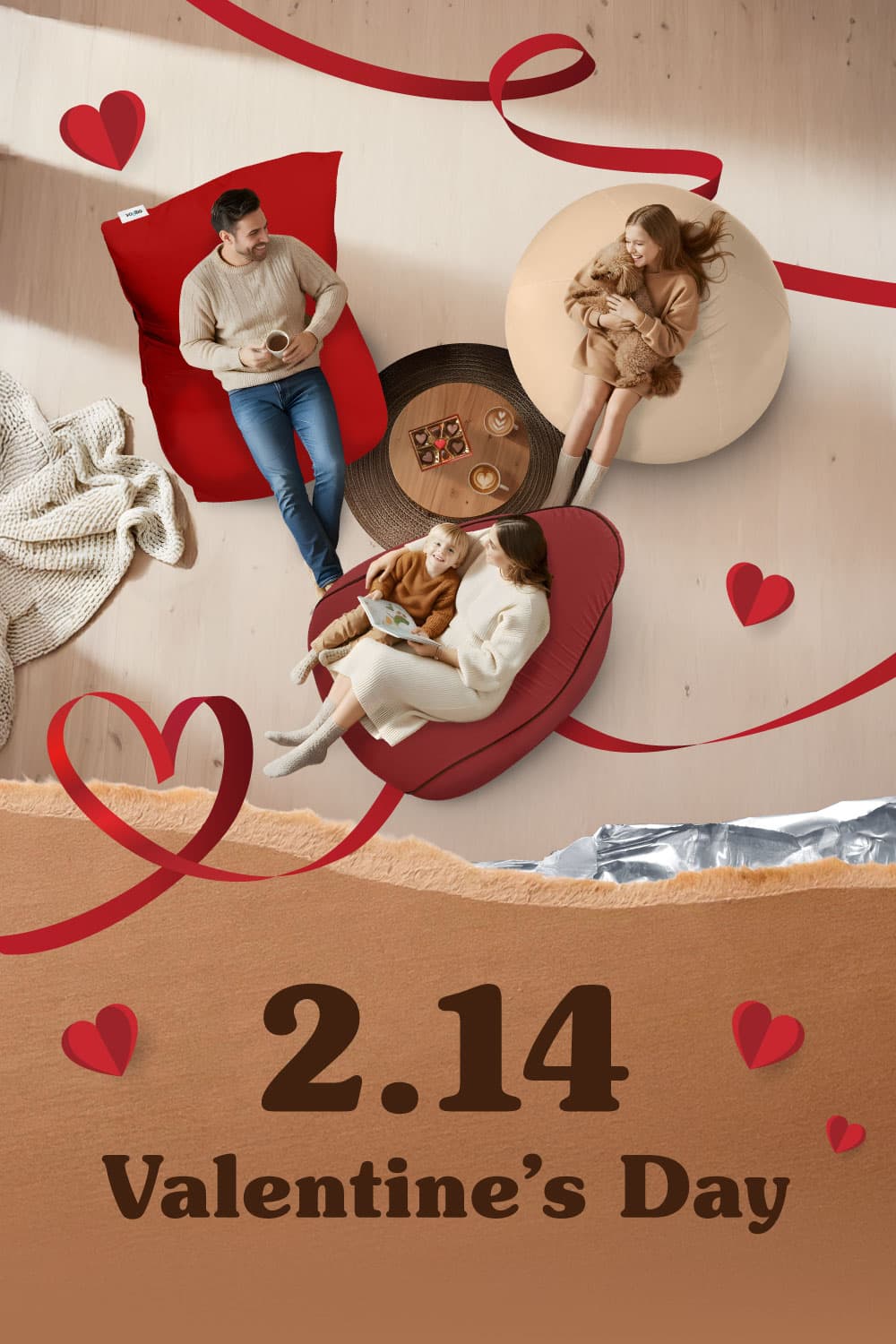 Yogibo Valentine Gift