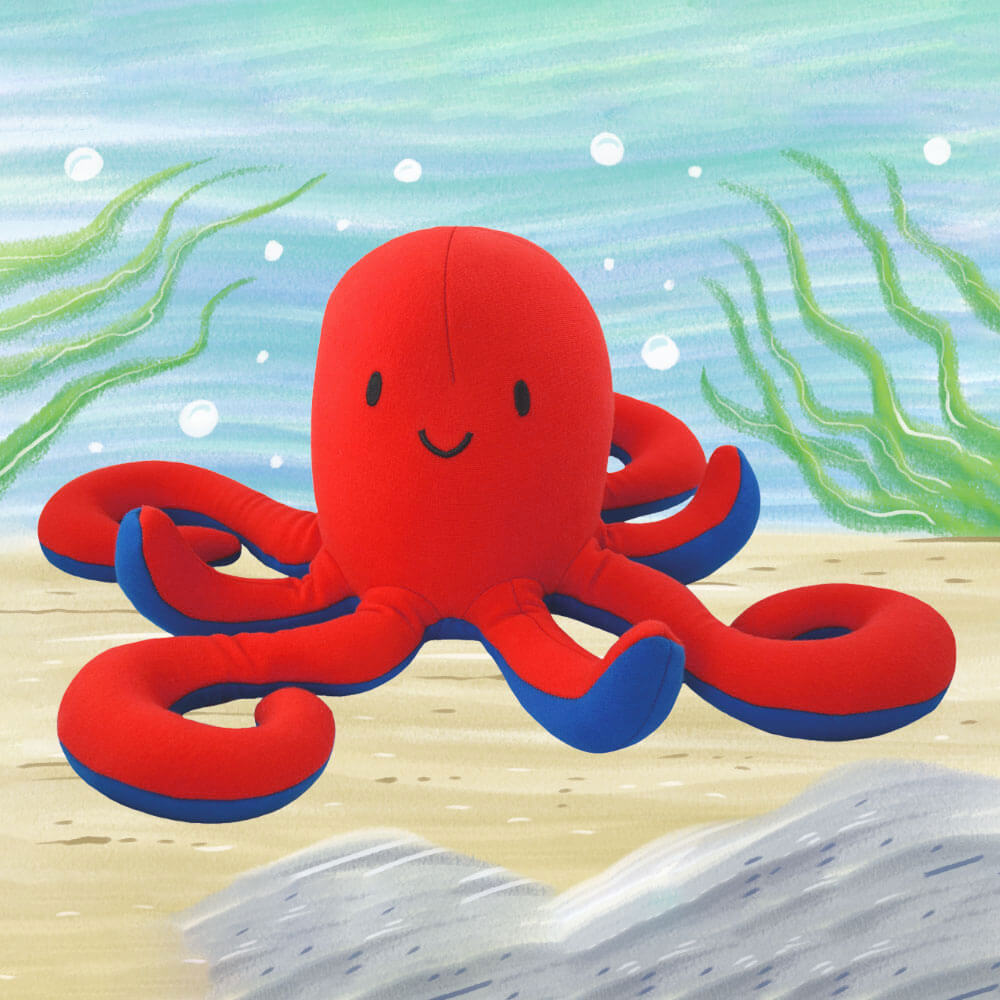 公式】Yogibo Mate Octopus（オズワルド） | Yogibo公式オンラインストア