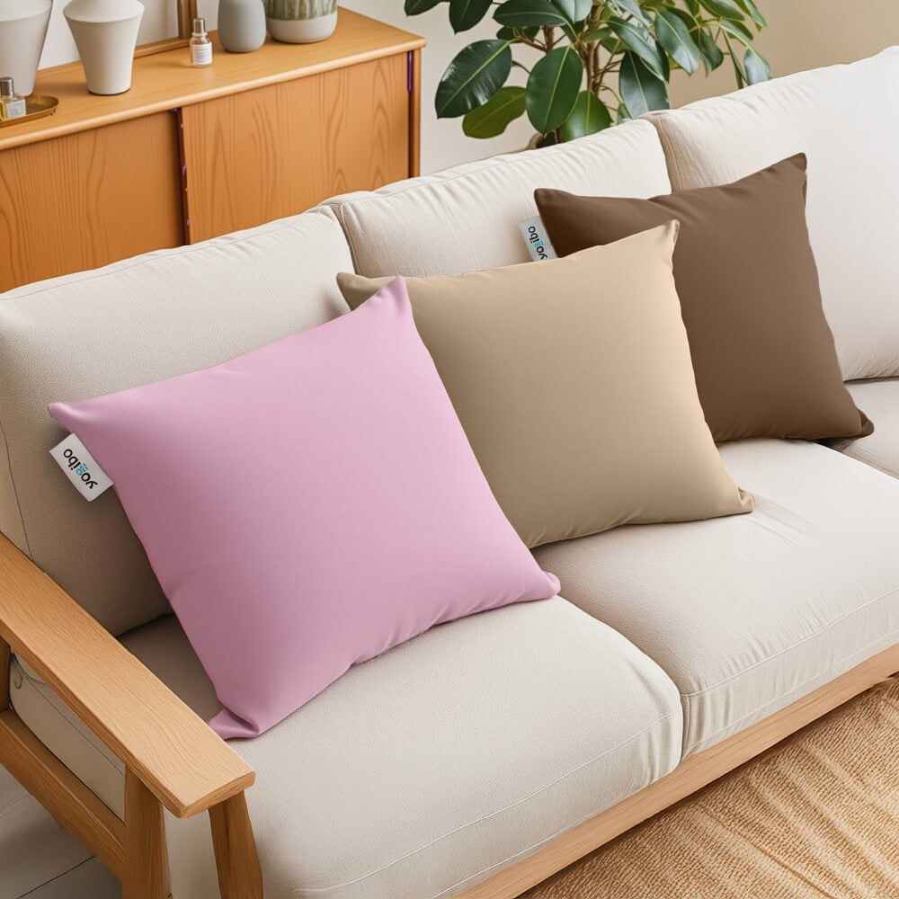 Yogibo クッション ベージュ 大きめ 公式】Yogibo Color Cushion(ヨギボー カラー クッション