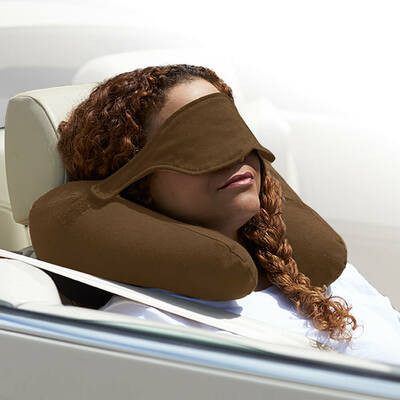 Yogibo Neck Pillow X（ヨギボーネックピローX）チョコレートブラウン