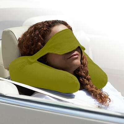 Yogibo Neck Pillow X（ヨギボーネックピローX）ライムグリーン