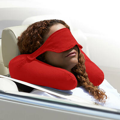 Yogibo Neck Pillow X（ヨギボーネックピローX）レッド