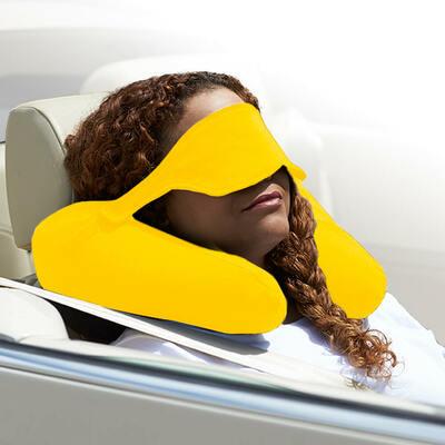 Yogibo Neck Pillow X（ヨギボーネックピローX）イエロー