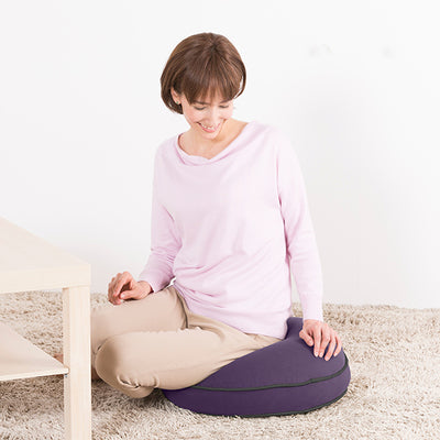 Yogibo Round Pillow ディープパープル