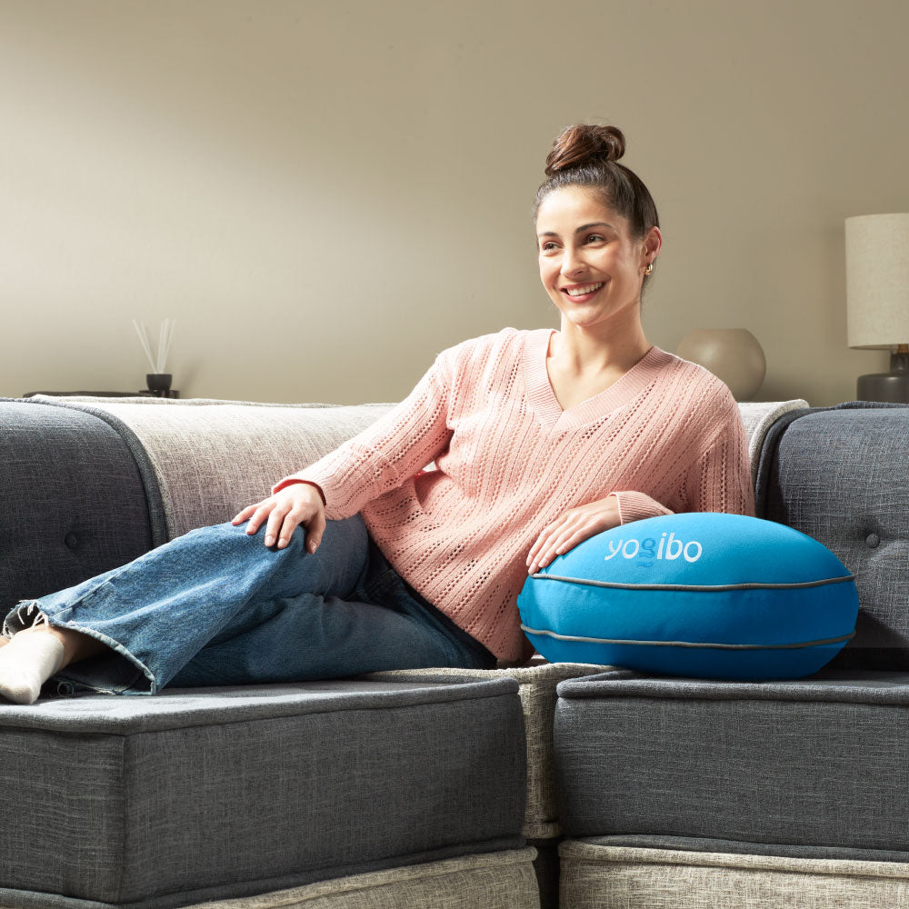 公式】Yogibo Round Pillow Logo （ヨギボー ラウンド ピロー ロゴ