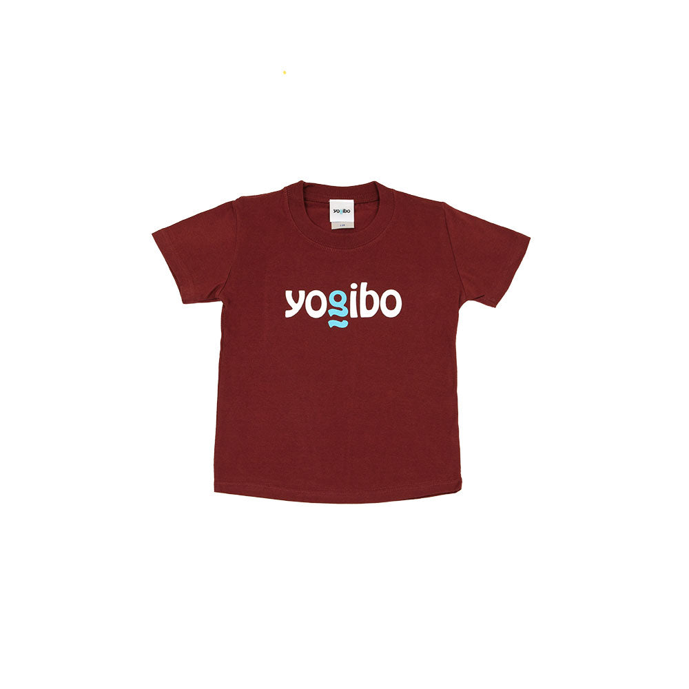 公式】Yogibo Logo T-Shirt ワインレッド | Yogibo公式オンラインストア