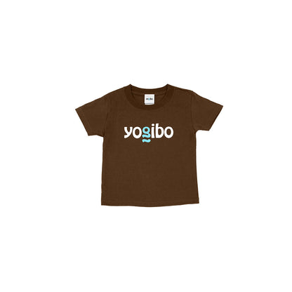 Yogibo Logo T-Shirt チョコレートブラウン