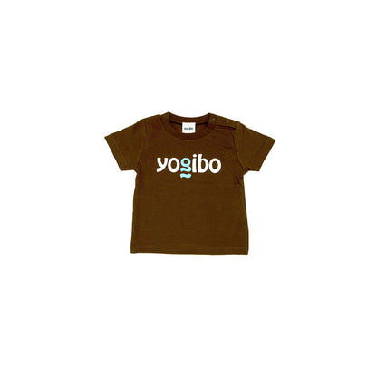 Yogibo Logo T-Shirt チョコレートブラウン