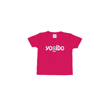 Yogibo Logo T-Shirt ピンク