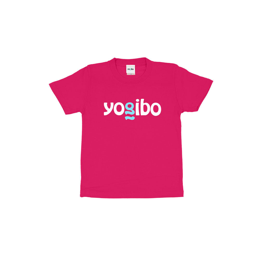 Yogibo Logo T-Shirt ピンク