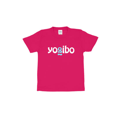 Yogibo Logo T-Shirt ピンク