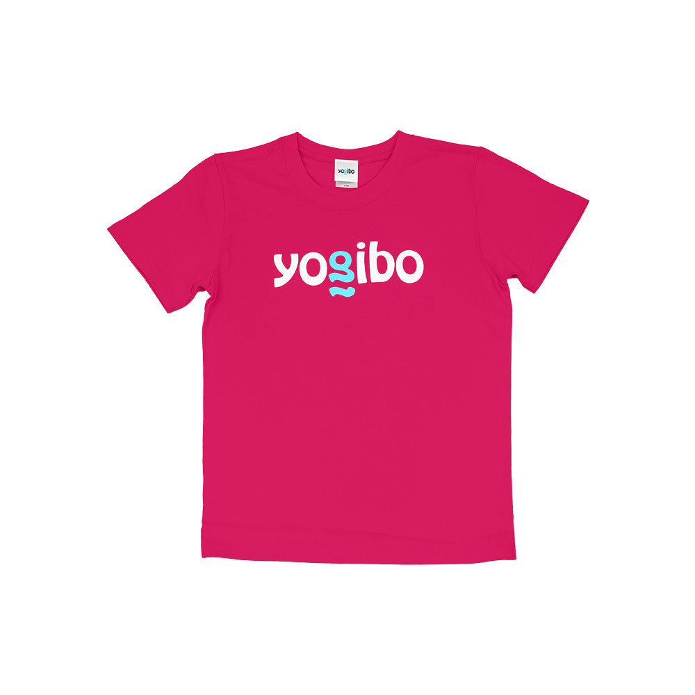 Yogibo Logo T-Shirt ピンク