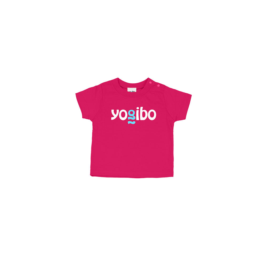 Yogibo Logo T-Shirt ピンク