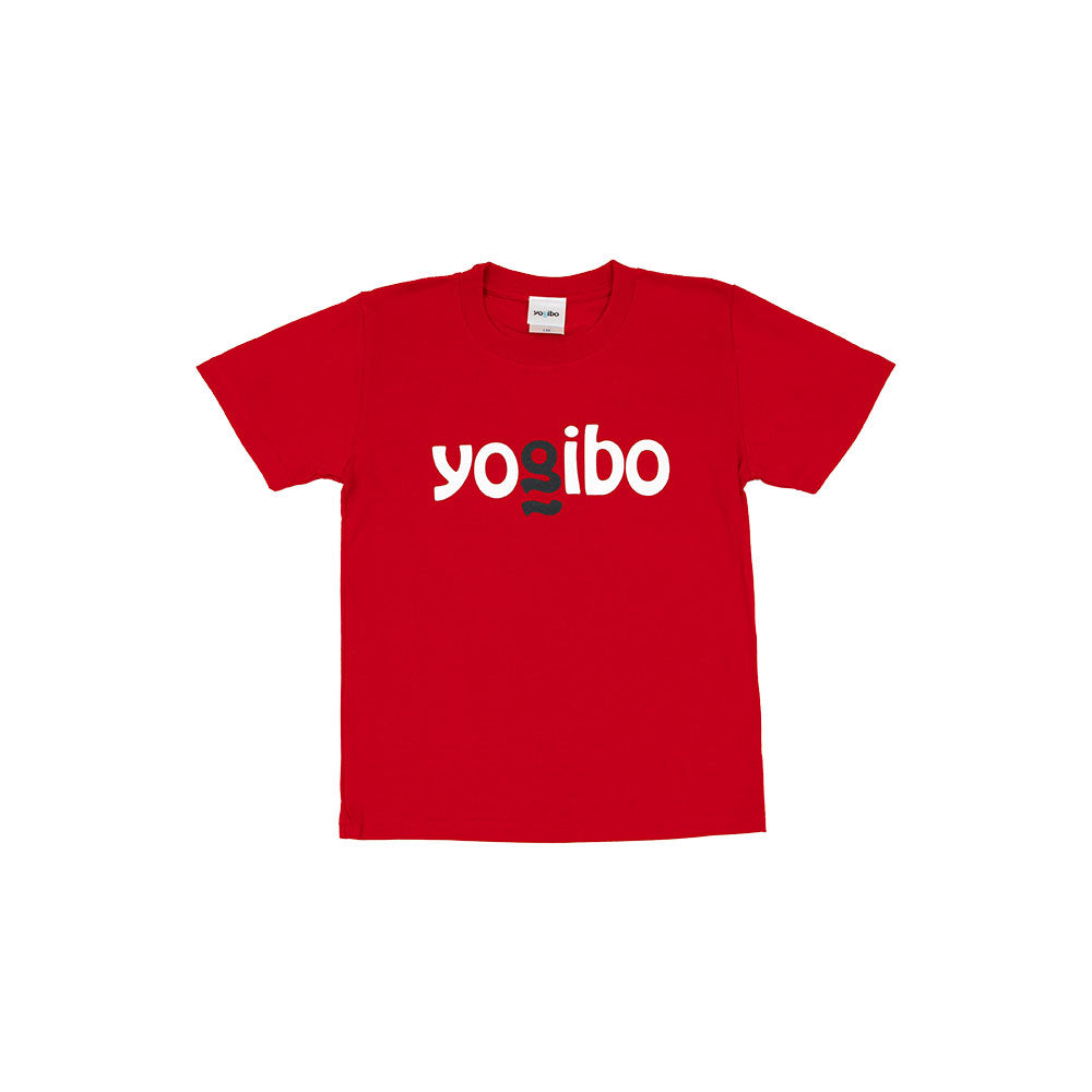 Yogibo Logo T-Shirt レッド