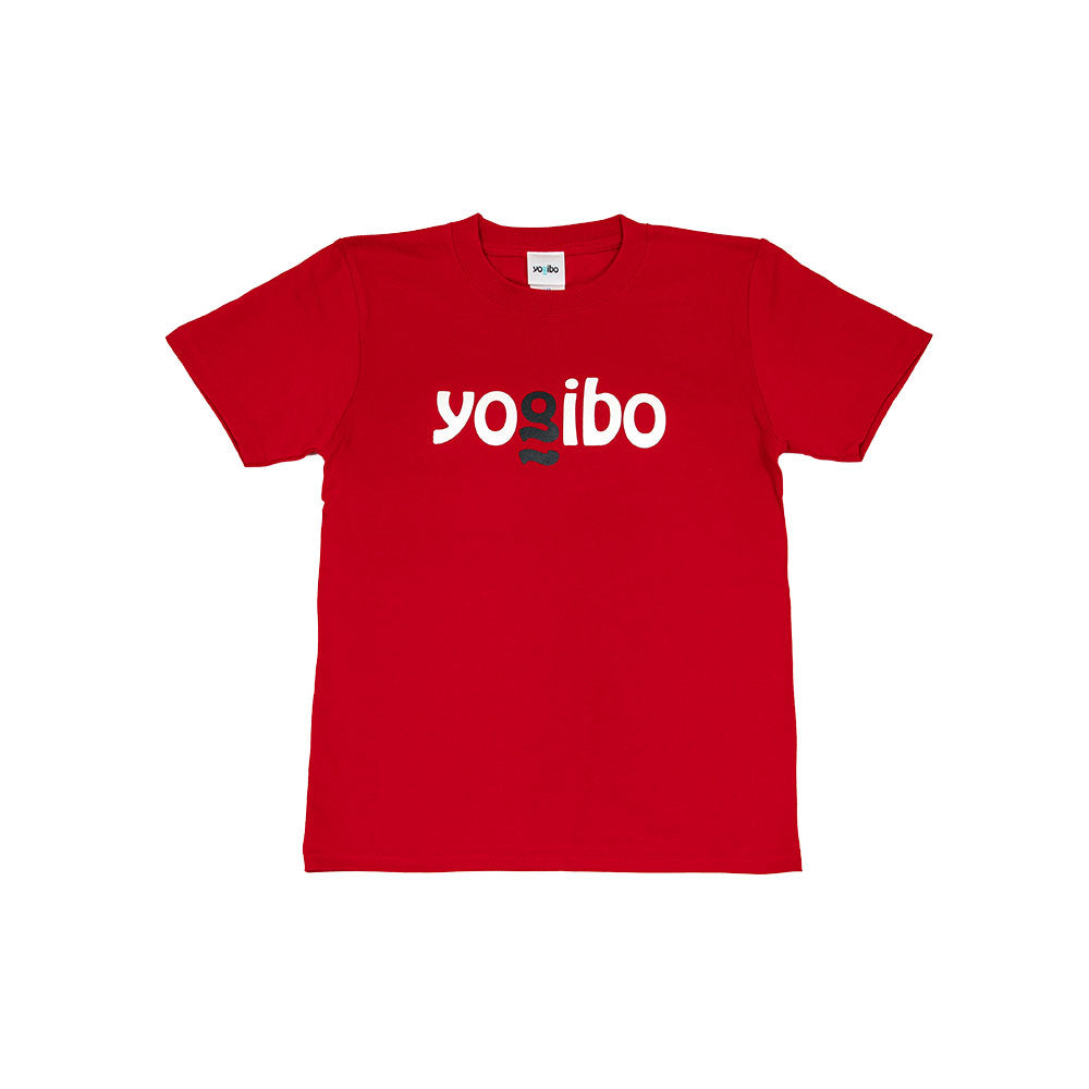 Yogibo Logo T-Shirt レッド