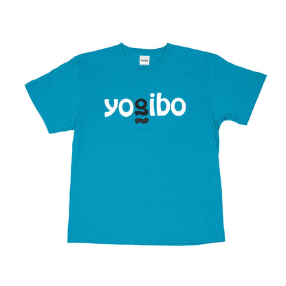 Yogibo Logo T-Shirt アクアブルー