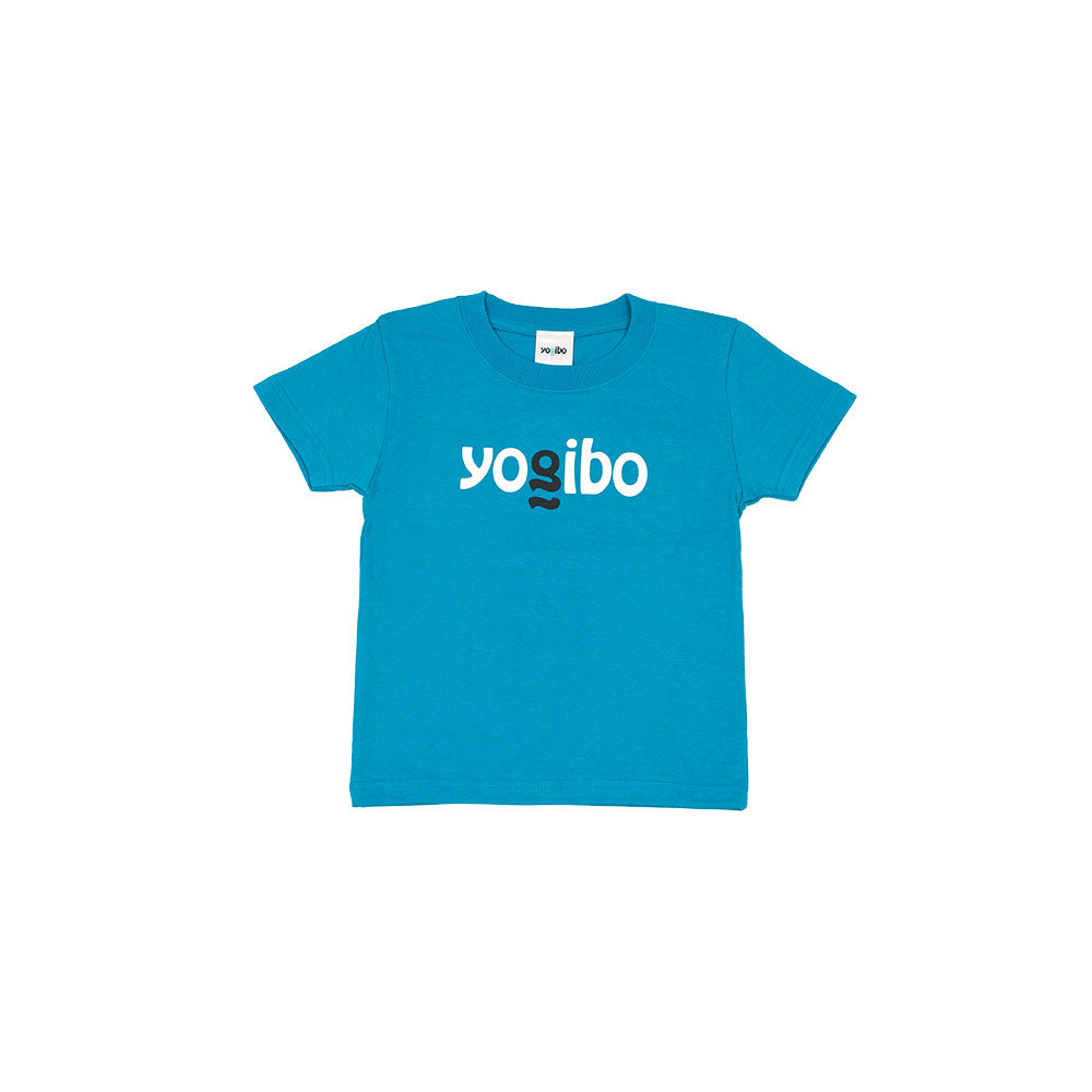 公式】Yogibo Logo T-Shirt アクアブルー | Yogibo公式