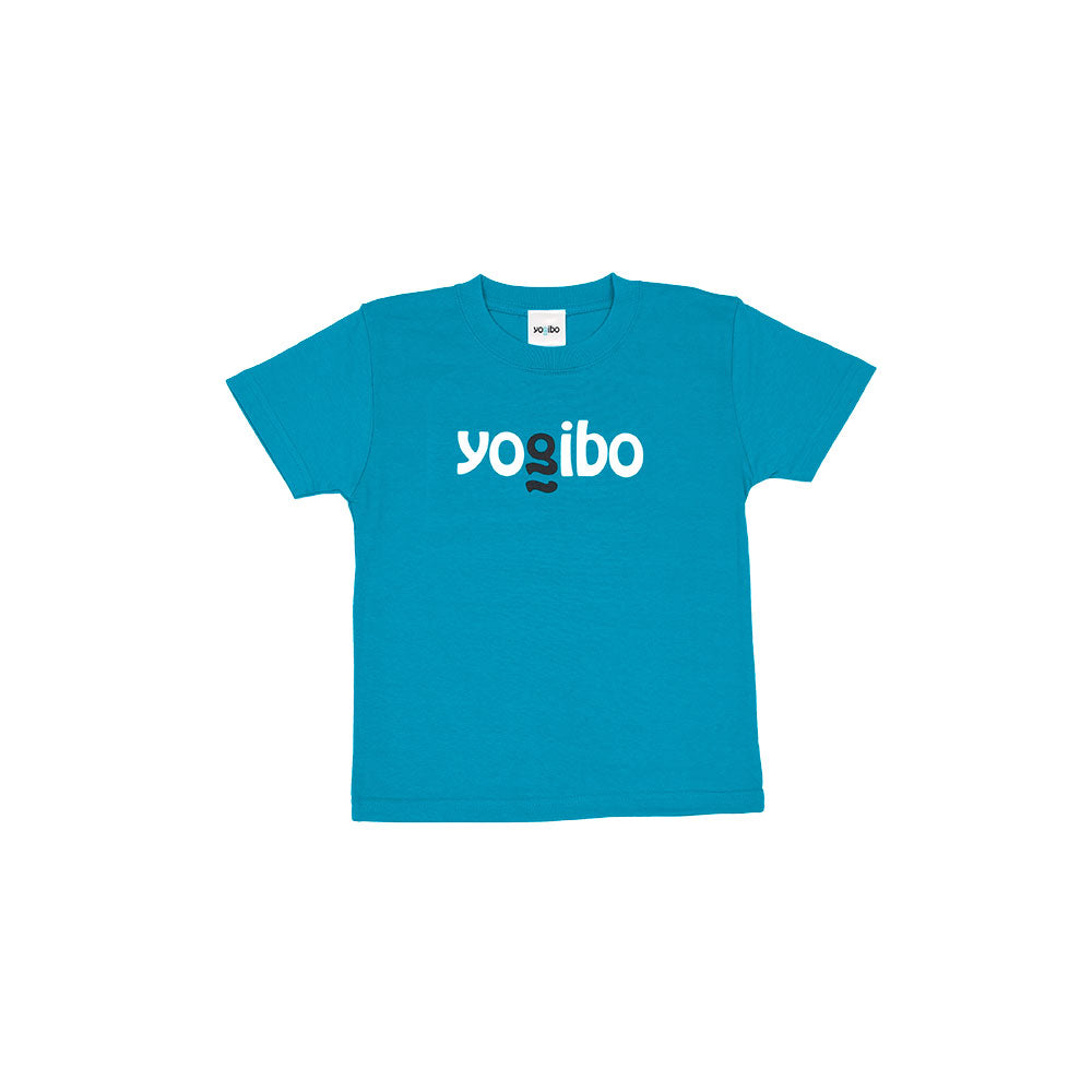 公式】Yogibo Logo T-Shirt アクアブルー | Yogibo公式