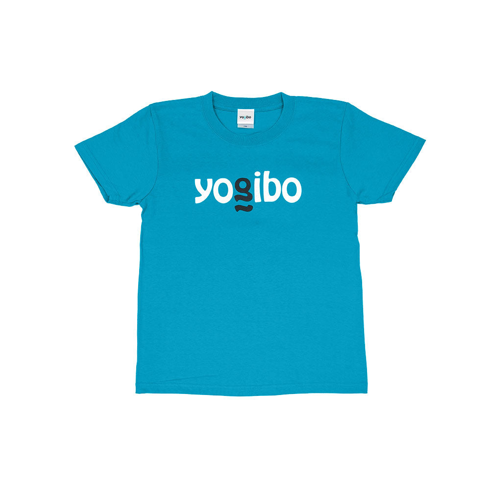 公式】Yogibo Logo T-Shirt アクアブルー | Yogibo公式