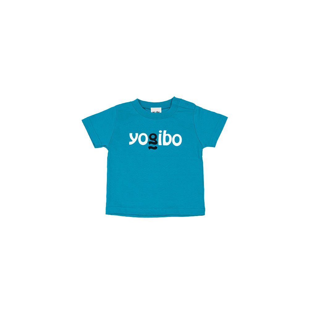 Yogibo Logo T-Shirt アクアブルー