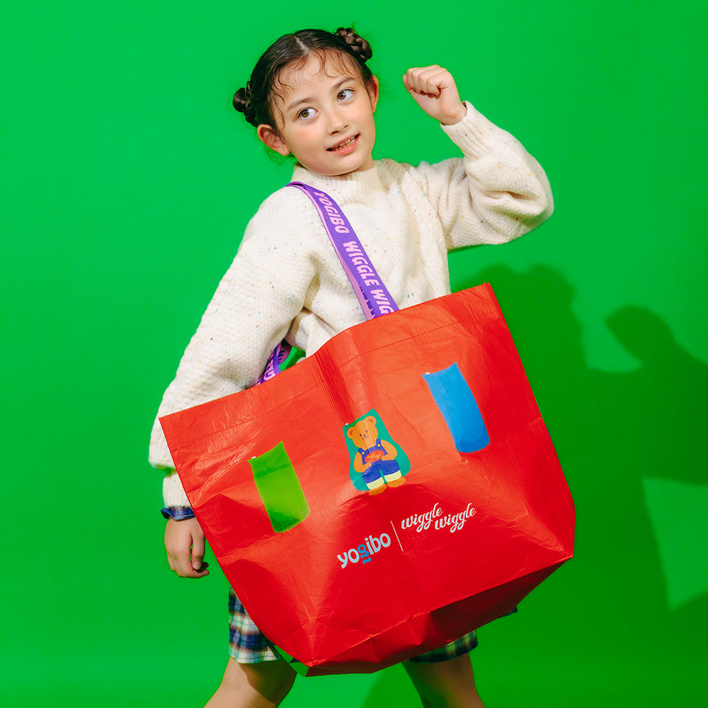 Reusable shopper wiggle wiggle Designs M - Yogibo｜wiggle wiggle Collection