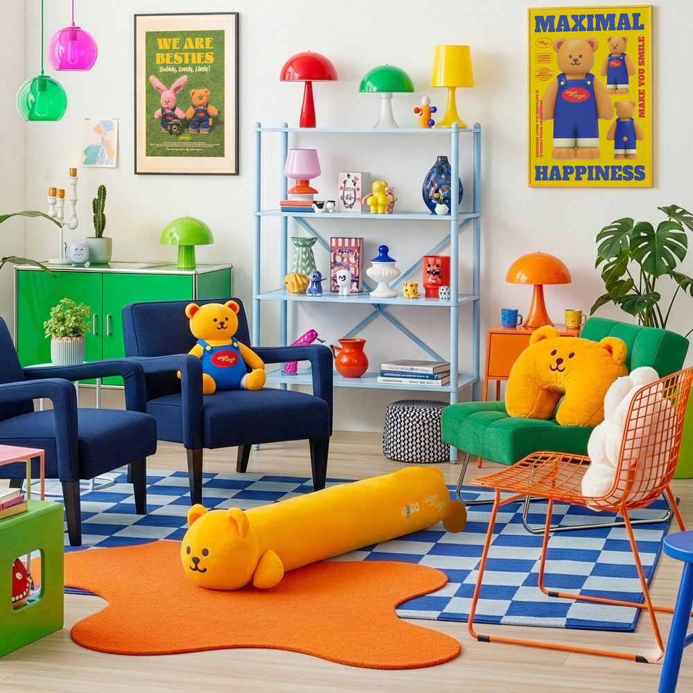 公式】Yogibo Mega Moon Pillow Wiggle Bear - Yogibo｜wiggle wiggle