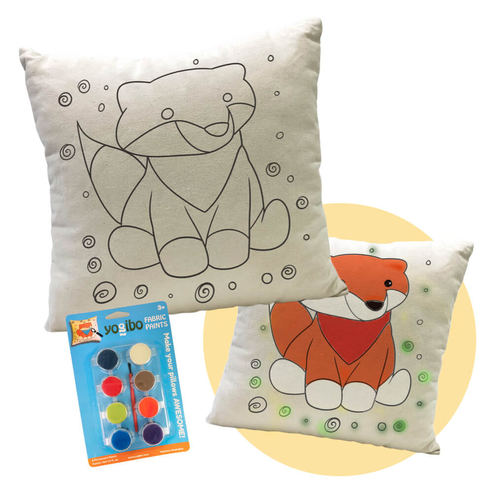 公式】【クリアランス】Yogibo Canvas Cushion Square & Paint Kit Set（ヨギボー キャンバス クッション |  Yogibo公式オンラインストア