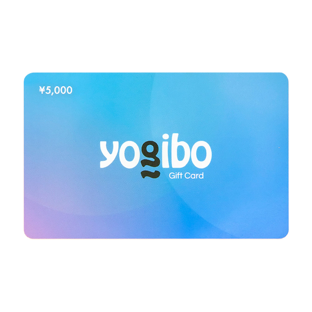 Yogibo ギフトカード（5,000円）【日時指定不可】 – Yogibo公式 ...