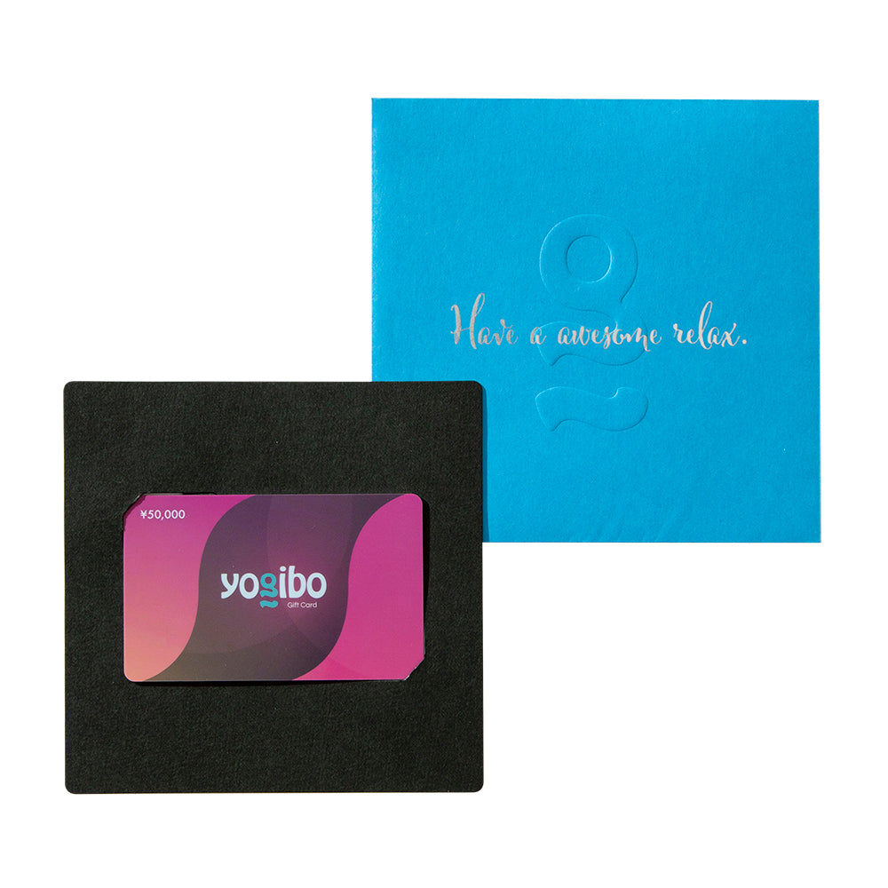yogibo ﾖｷﾞﾎﾞｰ gift card ｷﾞﾌﾄ