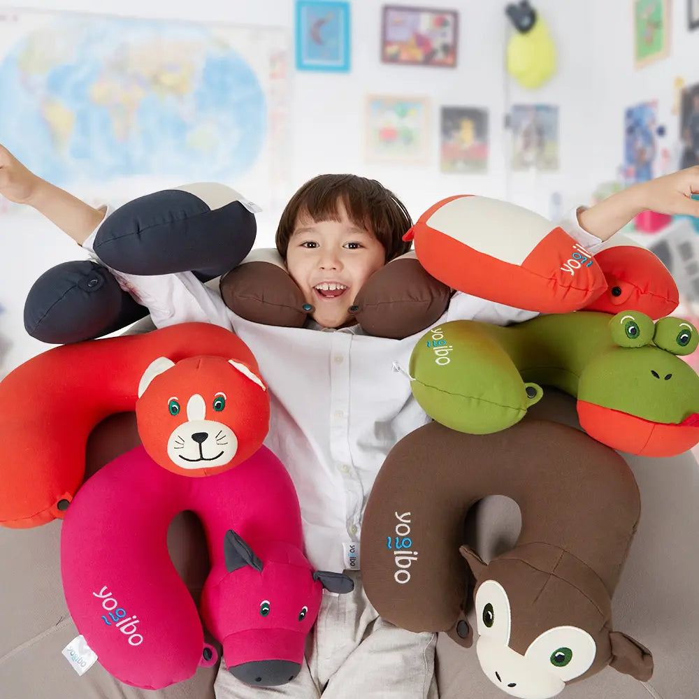 Yogibo Neck Pillow Logo Monkey - ヨギボー ネックピロー ロゴ モンキー（モリソン）