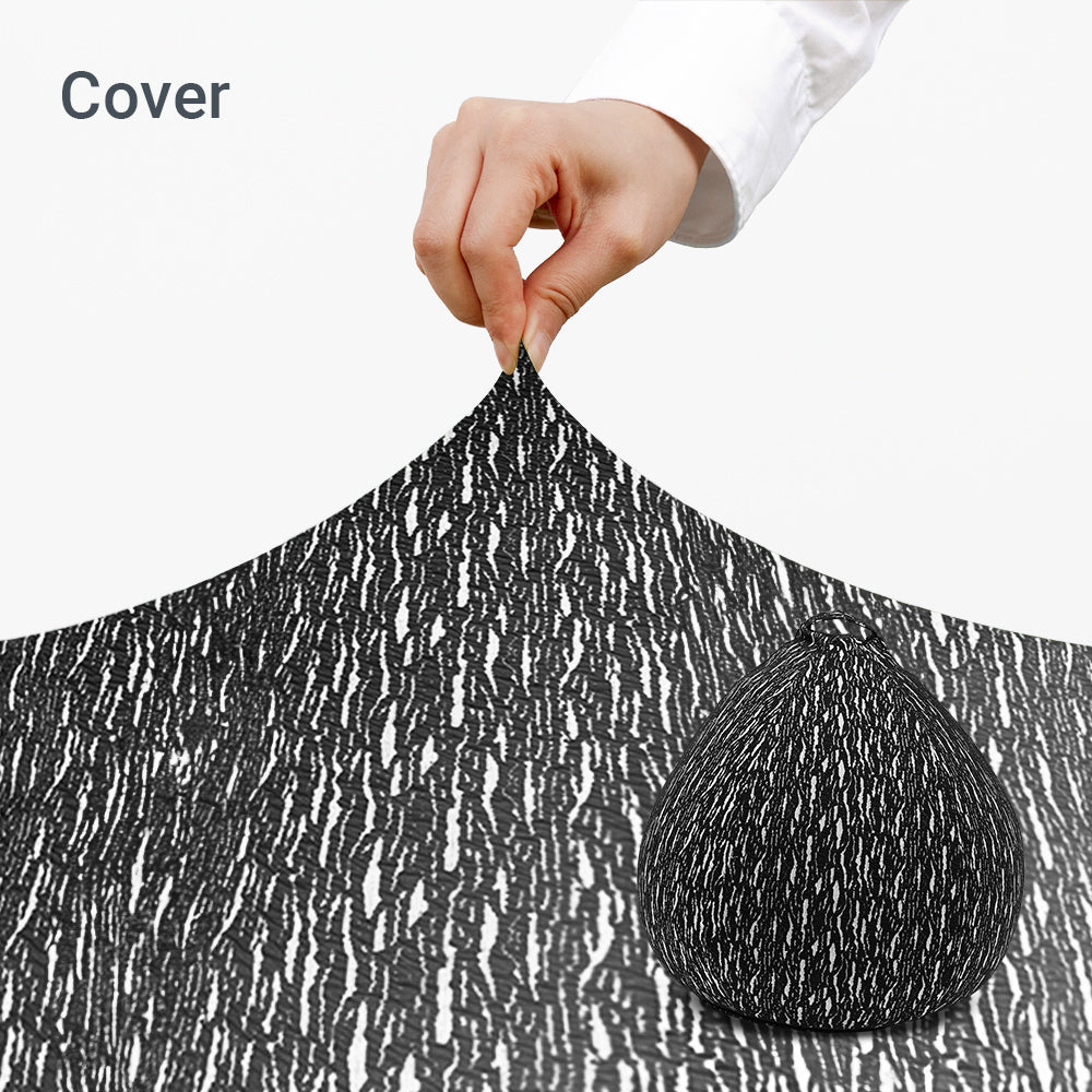 Yogibo Luxe Drop Cover（ラックス ドロップ用カバー） ダークグレー 替えカバー