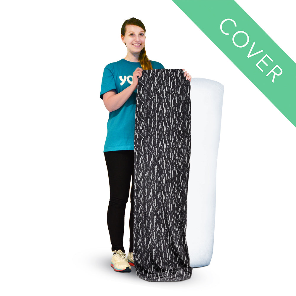 Yogibo Luxe Roll Max Cover（ラックス ロールマックス用カバー） ダークグレー 替えカバー