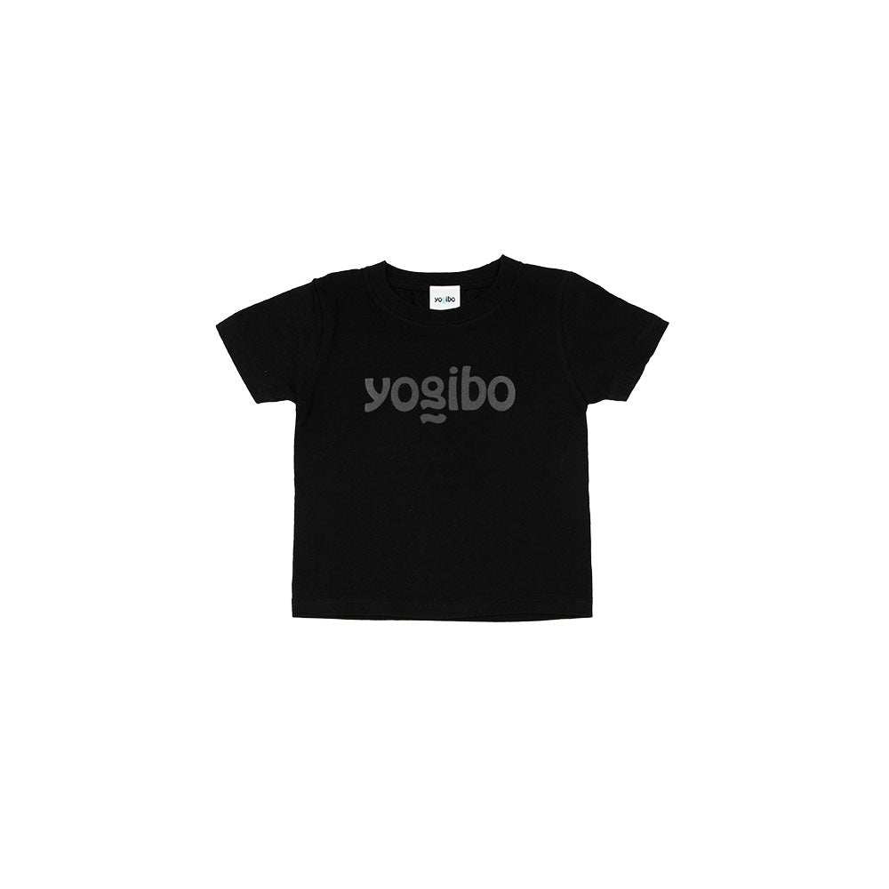 Yogibo Clear Logo T-Shirt ブラック