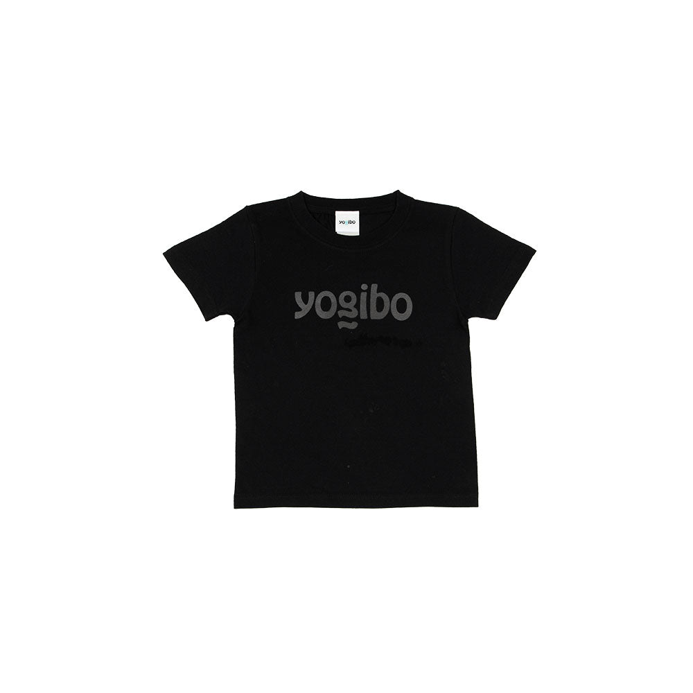 Yogibo Clear Logo T-Shirt ブラック